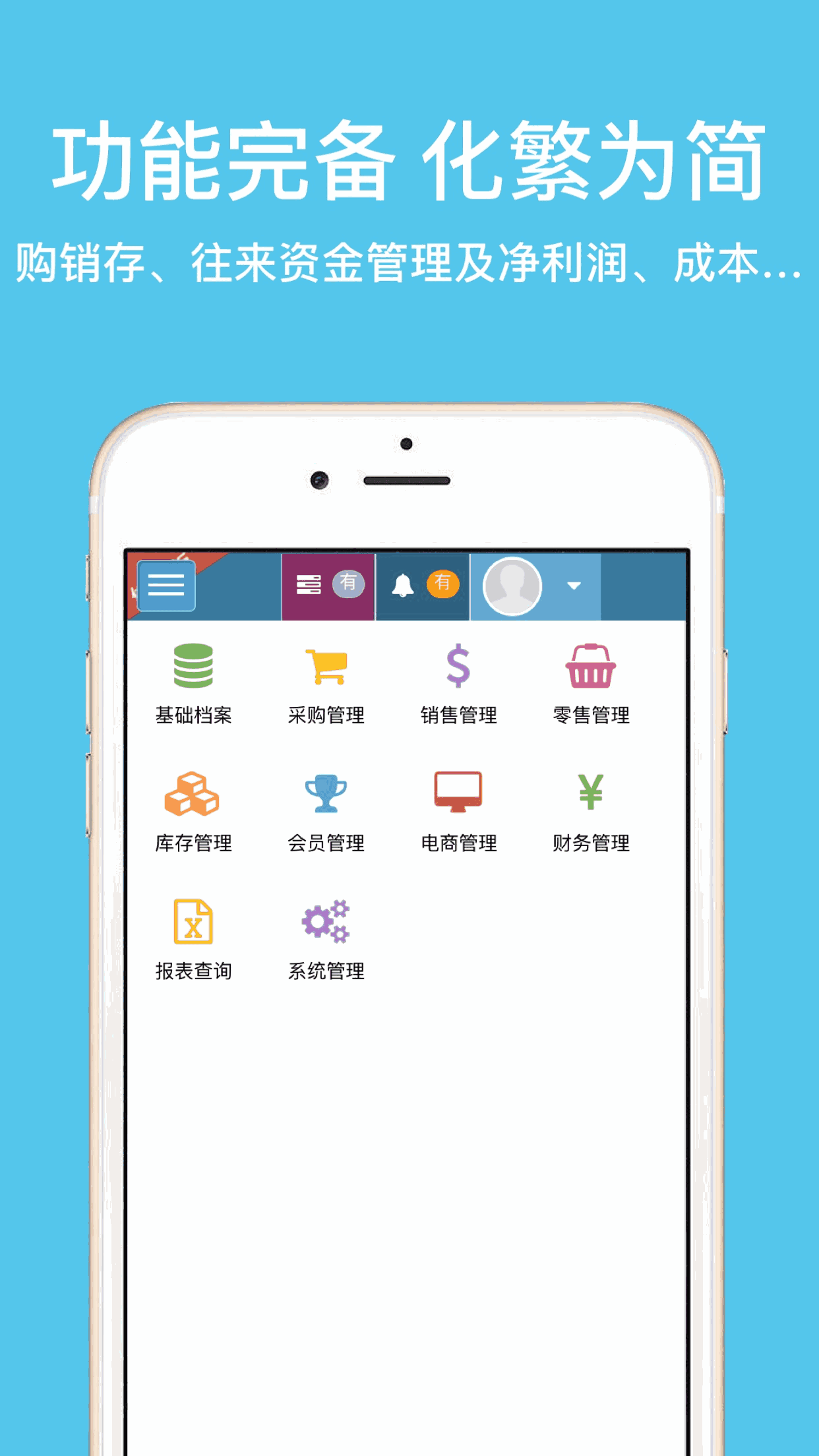 梦想云进销存ERP